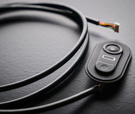 Komplet tastaturløsning med silikonetastatur, PCB og ledning