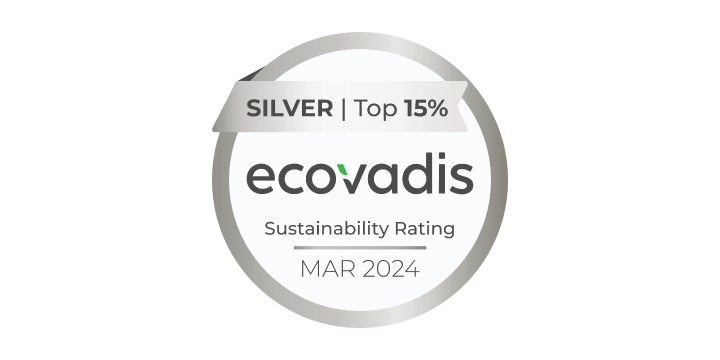 Mekoprint Sustainability Rating Ecovadis 2024