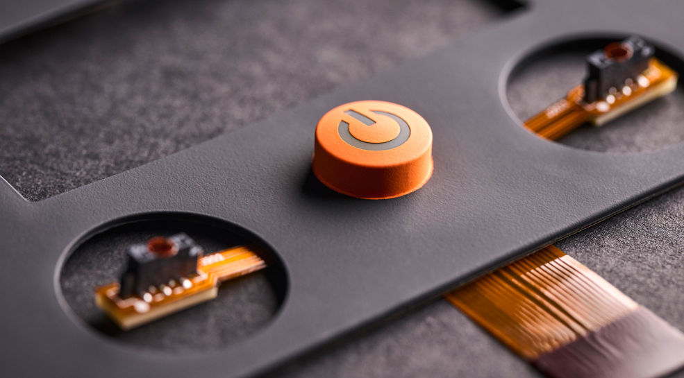 Tastenfeld aus Silikongummi zur Steuerung von Schweißgeräten