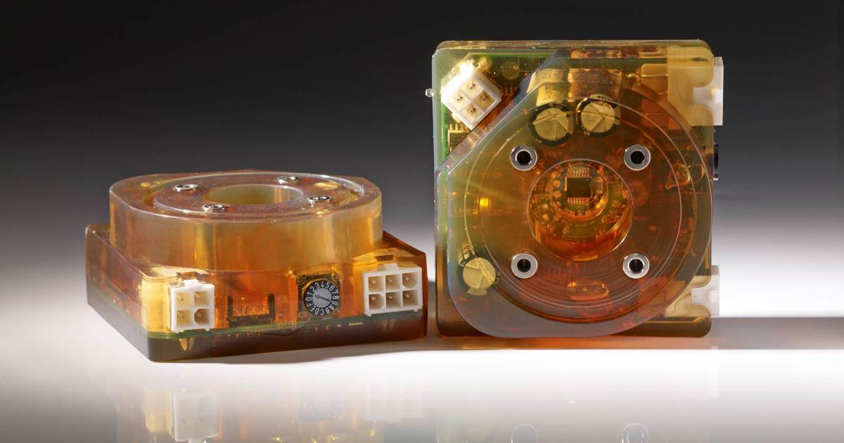 Melted Electronics Molded electronics for strong protection barrier